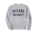 Funny Sarcastic Wizard University Sweatshirt - Fun Novelty Design Unisex - T-Shirt, Sweatshirt, Hoodie