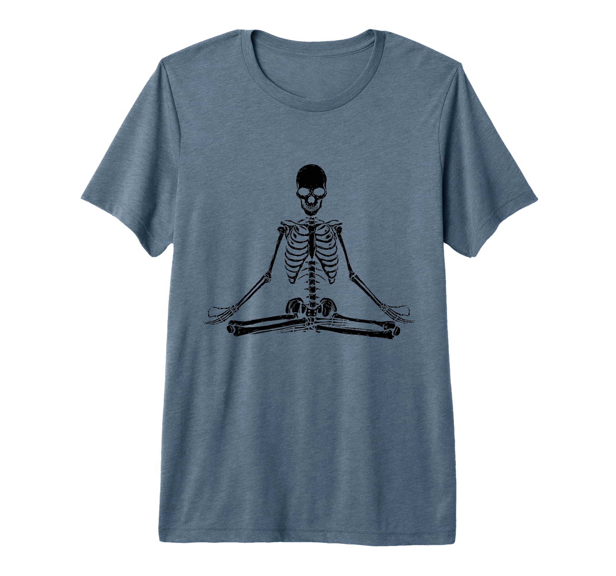 Skeleton Meditation Yoga Zen Spiritual T-Shirt - Unique Graphic for Adults - T-Shirt, Sweatshirt, Hoodie
