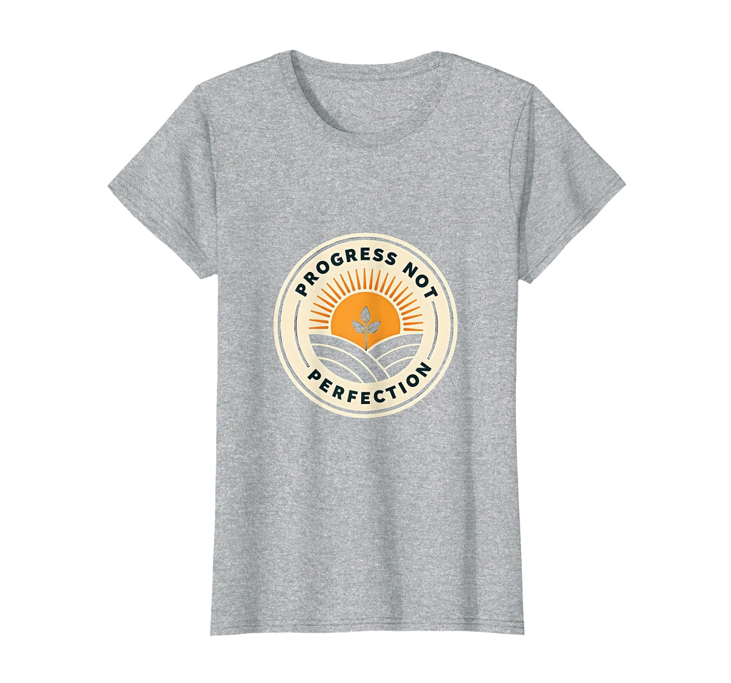 Progress Not Perfection Mental Health T-Shirt - Custom Art Print Unisex - T-Shirt, Sweatshirt, Hoodie