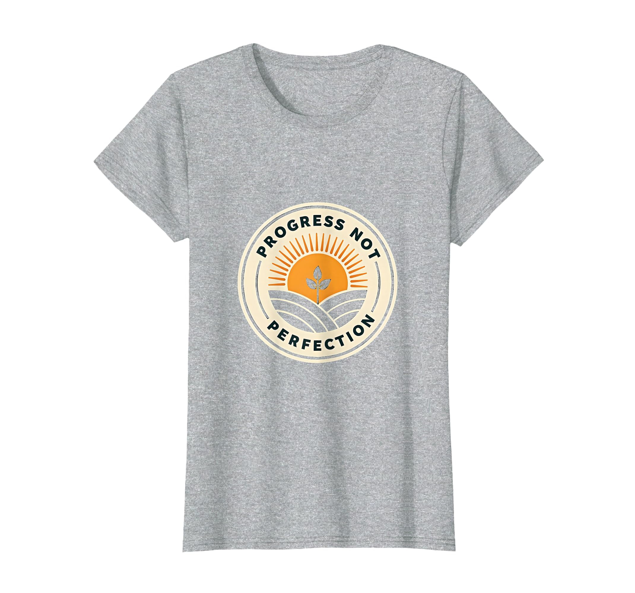 Progress Not Perfection Mental Health T-Shirt - Custom Art Print Unisex - T-Shirt, Sweatshirt, Hoodie
