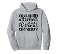 Morally Grey Funny Reading Gift Book Hoodie - Graphic Print for Adults - T-Shirt, Sweatshirt, Hoodie