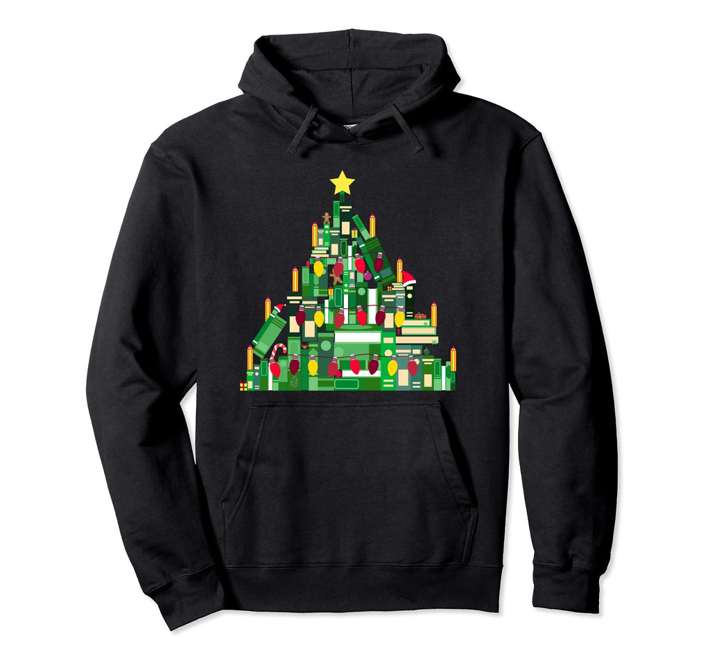 Book Lover Tree Reading Nerd Hoodie - Novelty Apparel for Adults - T-Shirt, Sweatshirt, Hoodie