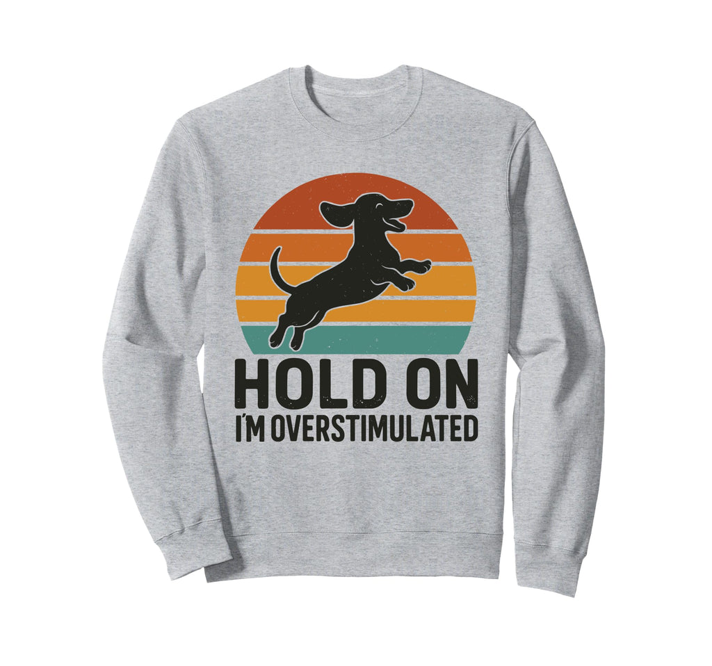 Dachshund Wiener Dog Lover Sunset Sweatshirt - Graphic Print Unisex - T-Shirt, Sweatshirt, Hoodie
