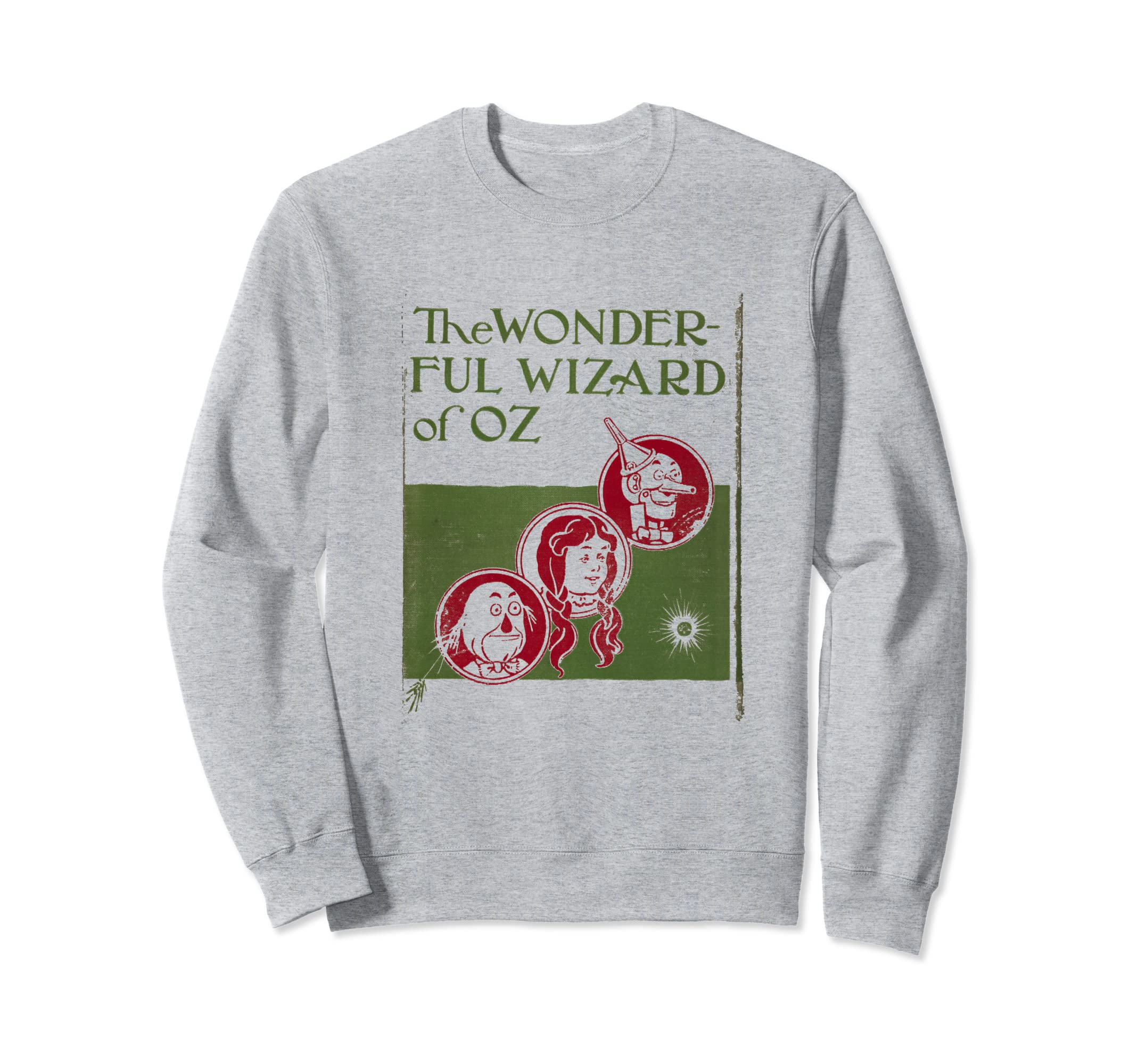 Wizard Oz Book Cover L Frank Baum Sweatshirt - Novelty Apparel Men Women - T-Shirt, Sweatshirt, Hoodie