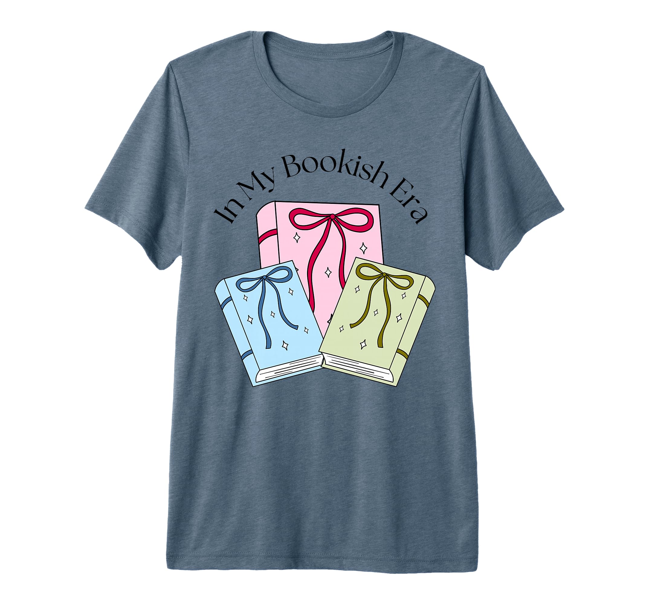 My Bookish Era Book Lover Tri Blend T-Shirt - Aesthetic Graphic Unisex - T-Shirt, Sweatshirt, Hoodie