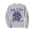 Dragon Book Reading Just Who Loves Sweatshirt - Novelty Apparel Men Women - T-Shirt, Sweatshirt, Hoodie