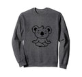 Meditative Koala Serenity Calm Sweatshirt - Graphic Print for Adults - T-Shirt, Sweatshirt, Hoodie