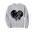 End Stigma Semicolon Mental Sweatshirt - Fun Novelty Design Men Women - T-Shirt, Sweatshirt, Hoodie
