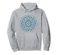 Mandala Mindful Zen Meditation Hoodie - Fun Novelty Design Men Women - T-Shirt, Sweatshirt, Hoodie