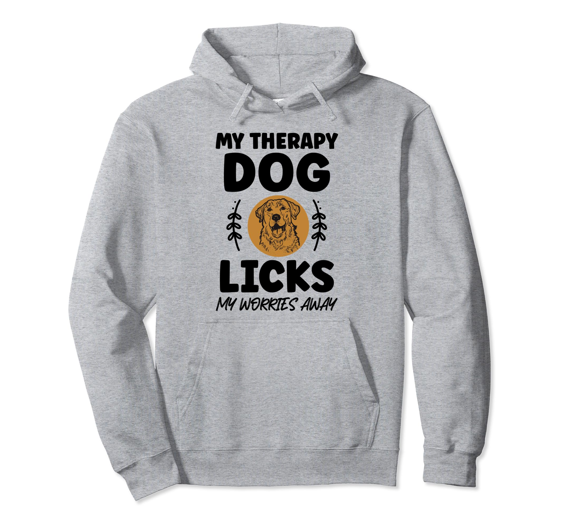 Therapy Dog Team Therapy Dog Mom Dad Hoodie - Custom Art Print for Adults - T-Shirt, Sweatshirt, Hoodie