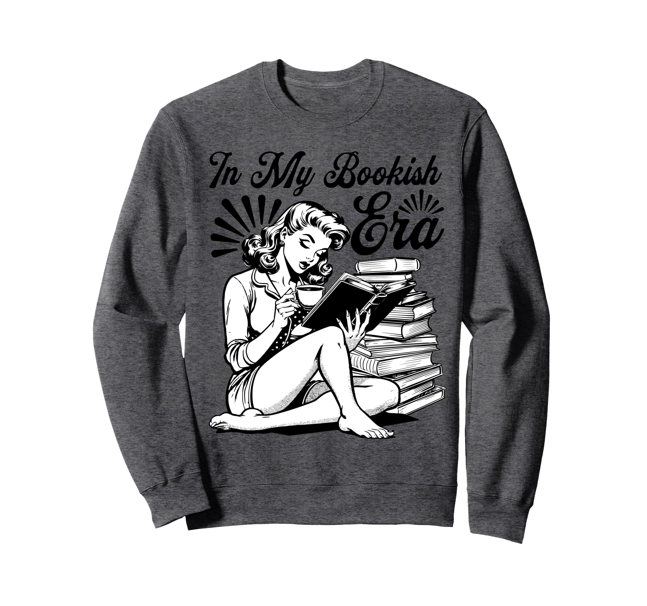 My Bookish Era Book Lover Sweatshirt - Streetwear Style for Adults - T-Shirt, Sweatshirt, Hoodie
