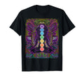 Seven Chakras Yoga Meditation Yoga Teacher T-Shirt - Unique Graphic Unisex - T-Shirt, Sweatshirt, Hoodie