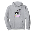 Cat Bathtub Quality Me Time Self Care Hoodie - Streetwear Style for Adults - T-Shirt, Sweatshirt, Hoodie