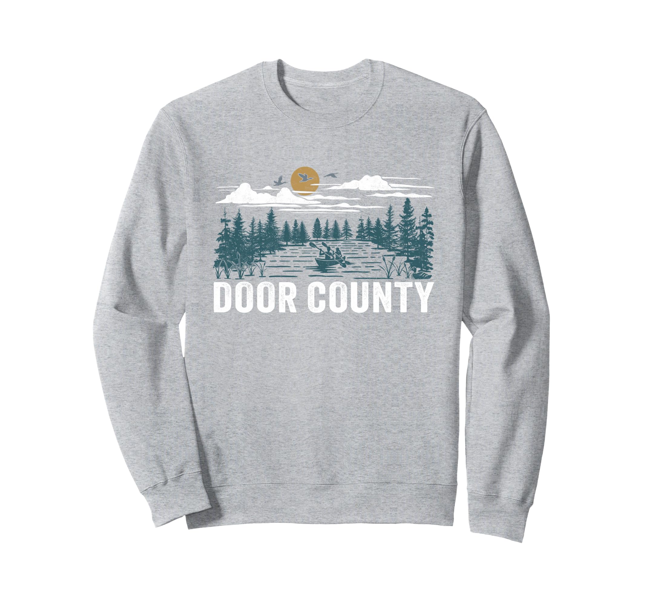 Door County Wisconsin Sweatshirt - Graphic Print for Adults - T-Shirt, Sweatshirt, Hoodie
