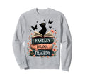 Fantasy Drama Tragedy Cat Book Sweatshirt - Streetwear Style Men Women - T-Shirt, Sweatshirt, Hoodie