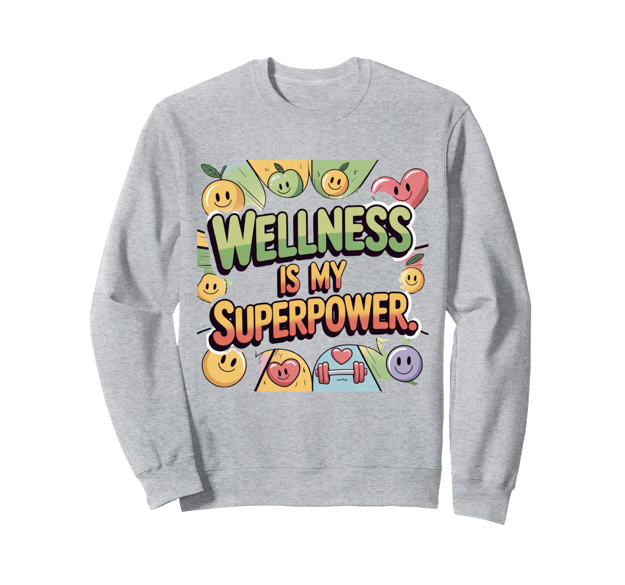 Motivational Gym Fitness Self Care Sweatshirt - Minimalist Print Unisex - T-Shirt, Sweatshirt, Hoodie