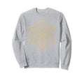 Chakra Tetrahedron Merkaba Yoga Sweatshirt - Fun Novelty Design for Adults - T-Shirt, Sweatshirt, Hoodie