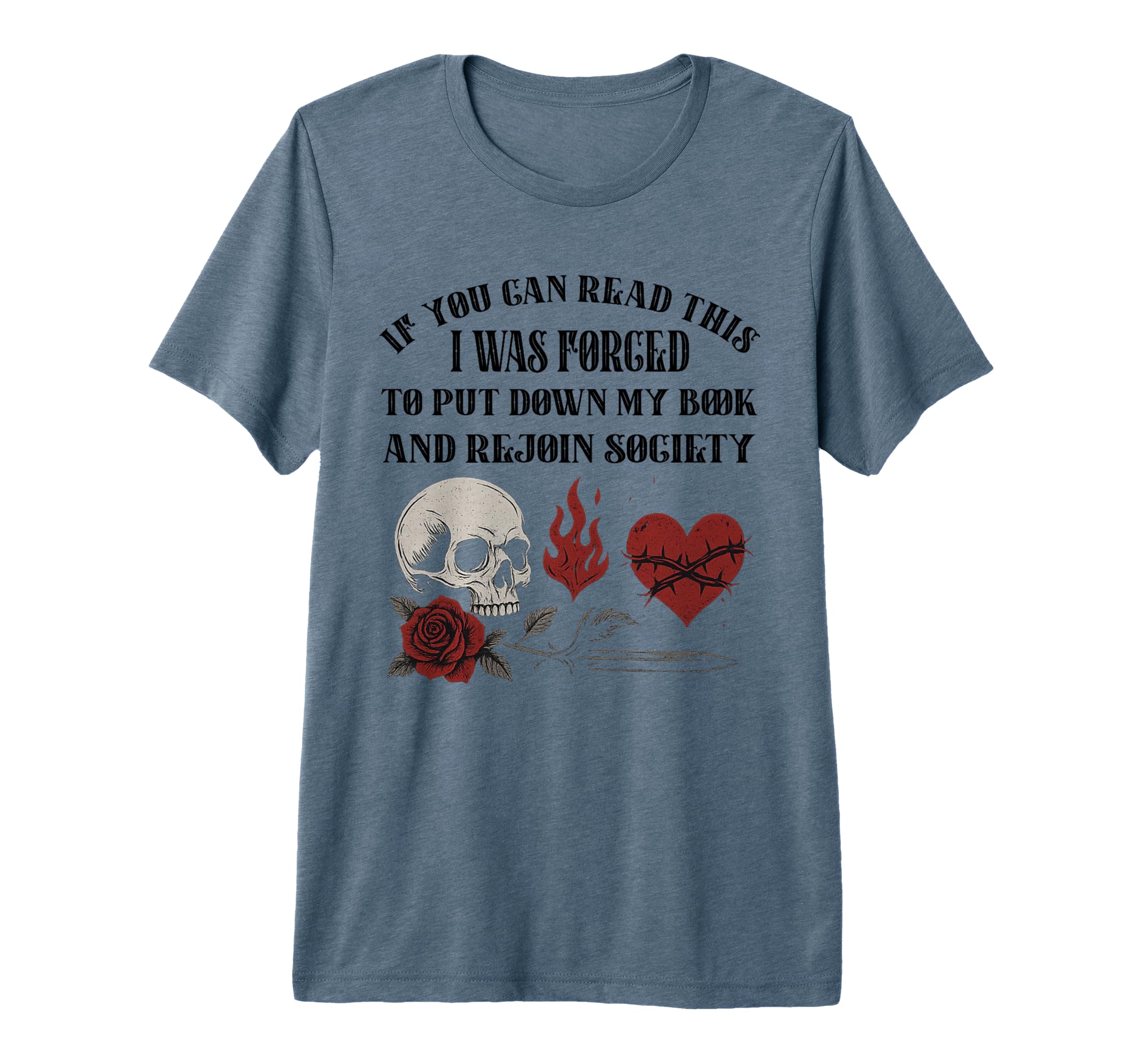 Dark Romance Bookish Put My Book Down T-Shirt - Novelty Apparel Unisex - T-Shirt, Sweatshirt, Hoodie