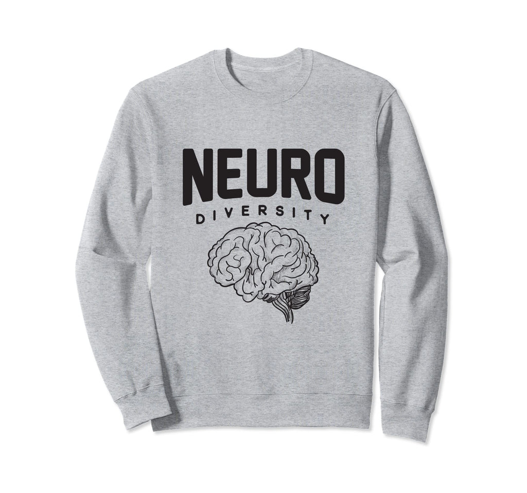 Neurodiversity Variations Human Brain Sweatshirt - Streetwear Style Unisex - T-Shirt, Sweatshirt, Hoodie