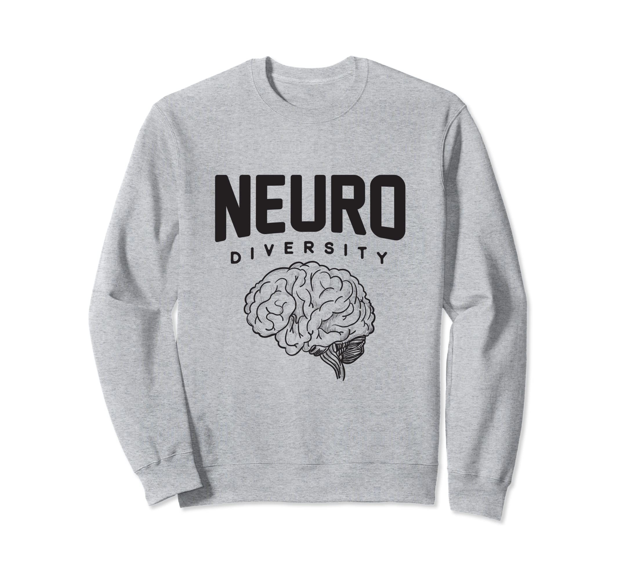 Neurodiversity Variations Human Brain Sweatshirt - Streetwear Style Unisex - T-Shirt, Sweatshirt, Hoodie