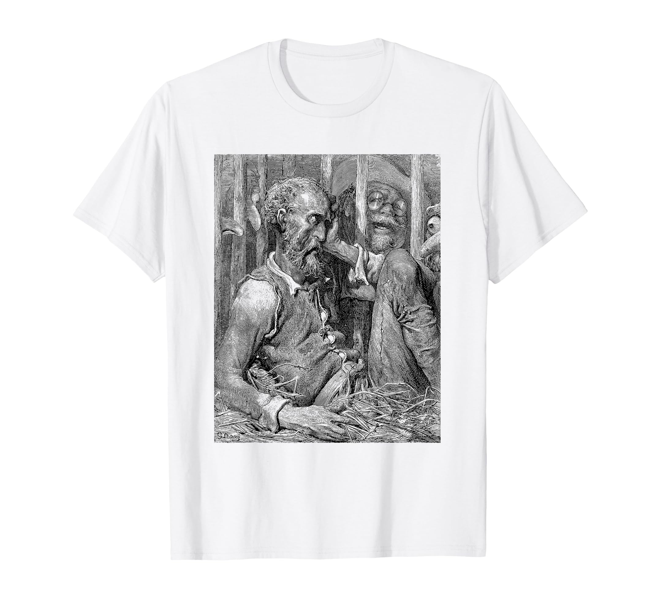 Miguel De Cervantes Don Quixote T-Shirt - Aesthetic Graphic Unisex - T-Shirt, Sweatshirt, Hoodie
