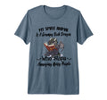 My Spirit Animal Is Grumpy Book T-Shirt - Casual Everyday Wear Men Women - T-Shirt, Sweatshirt, Hoodie