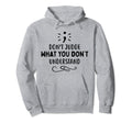 Dont Judge Depression Anxiety Mental Hoodie - Custom Art Print Unisex - T-Shirt, Sweatshirt, Hoodie