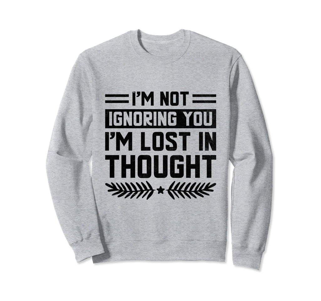 Overthinking Overthinker Funny Sarcasm Sweatshirt - Graphic Print Unisex - T-Shirt, Sweatshirt, Hoodie