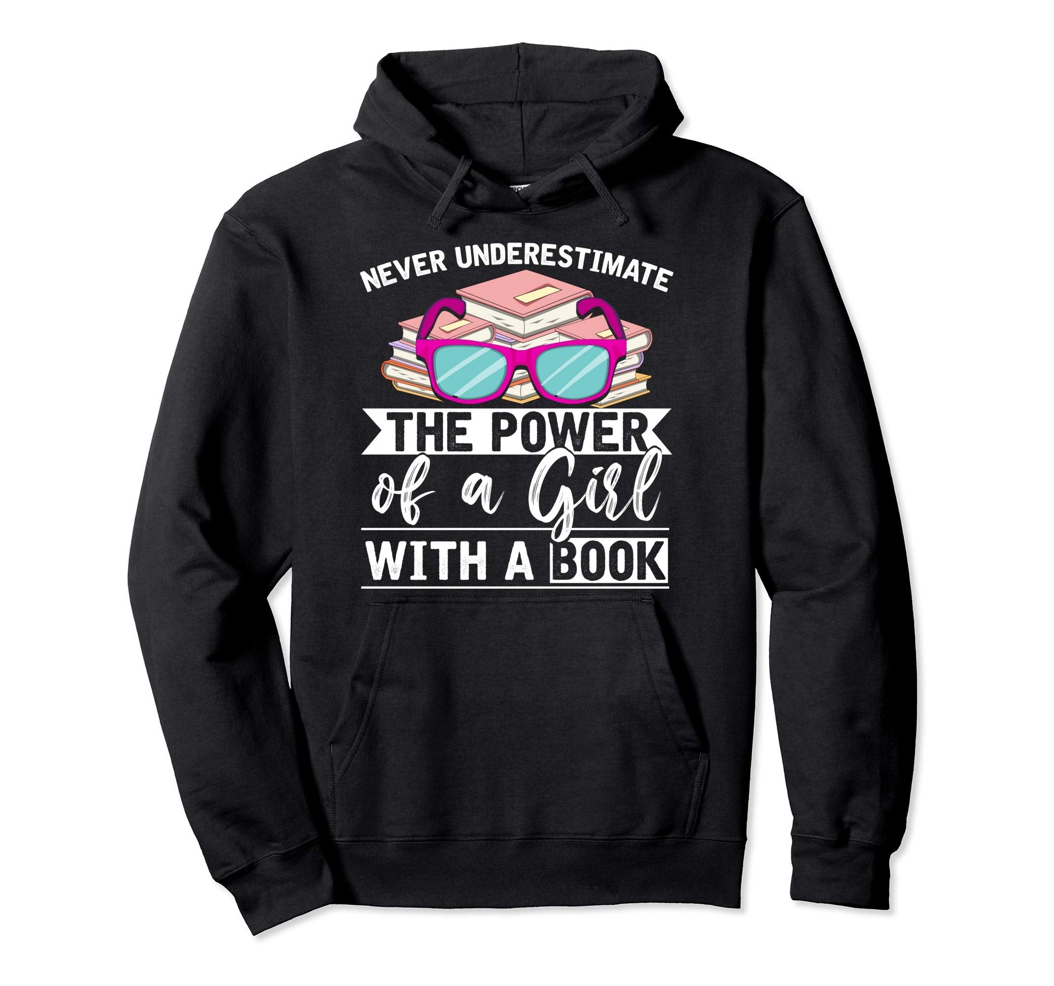Library Reader Book Nerd Bookworm Gift Hoodie - Aesthetic Graphic Unisex - T-Shirt, Sweatshirt, Hoodie