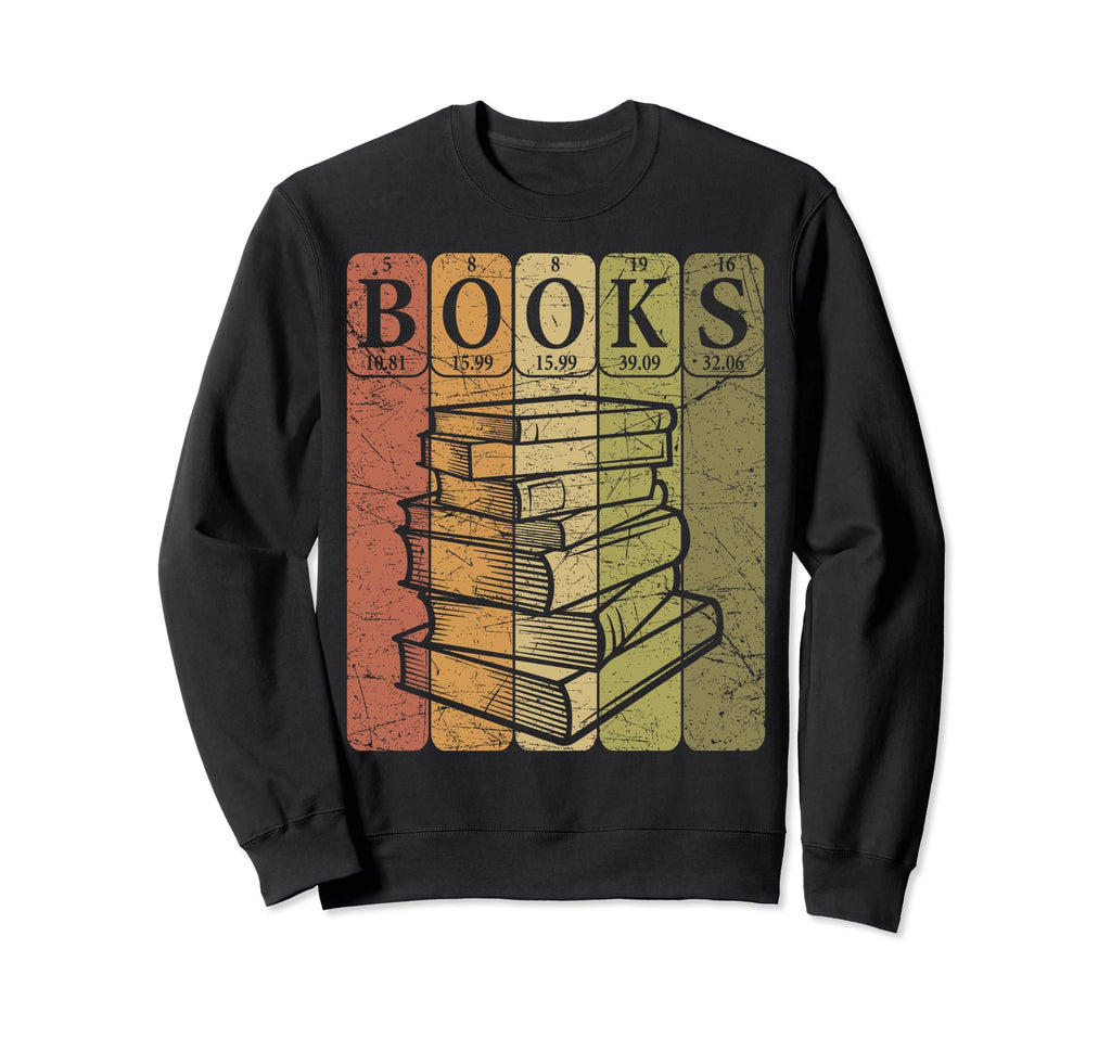 Book Reader Periodic Table Elements Sweatshirt - Graphic Print Men Women - T-Shirt, Sweatshirt, Hoodie