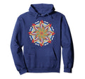 Dragons Books Mandala Artistic Fire Hoodie - Unique Graphic for Adults - T-Shirt, Sweatshirt, Hoodie