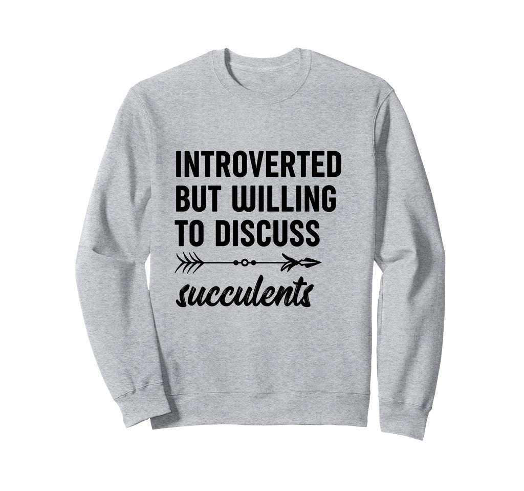 Introverted But Willing To Sweatshirt - Casual Everyday Wear for Adults - T-Shirt, Sweatshirt, Hoodie