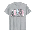 Adhd Funny Mental Health T-Shirt - Minimalist Print for Adults - T-Shirt, Sweatshirt, Hoodie