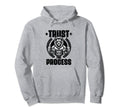 Trust Process Weightlift Workouts Gym Hoodie - Minimalist Print Unisex - T-Shirt, Sweatshirt, Hoodie