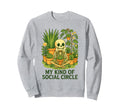 My Kind Social Circle Plant Sweatshirt - Minimalist Print Men Women - T-Shirt, Sweatshirt, Hoodie