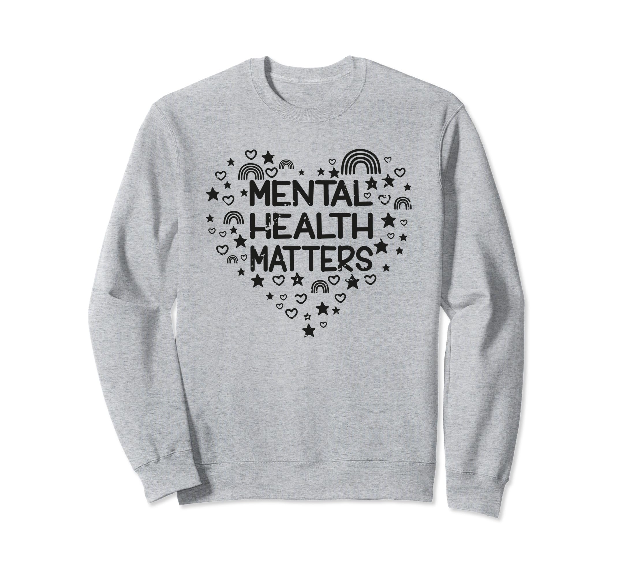 Mental Health Matters Mental Health Sweatshirt - Graphic Print Unisex - T-Shirt, Sweatshirt, Hoodie