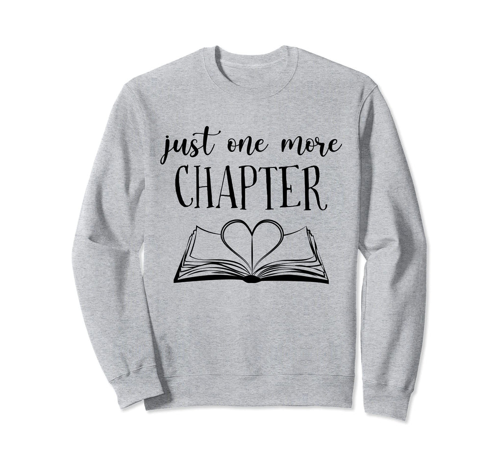 Lovers Reading Book Just One More Sweatshirt - Graphic Print for Adults - T-Shirt, Sweatshirt, Hoodie