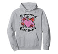 Strong Mind Soft Heart Depression Hoodie - Minimalist Print for Adults - T-Shirt, Sweatshirt, Hoodie