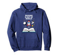 Reading Is Out This World Space Astronaut Hoodie - Trendy Graphic Men Women - T-Shirt, Sweatshirt, Hoodie