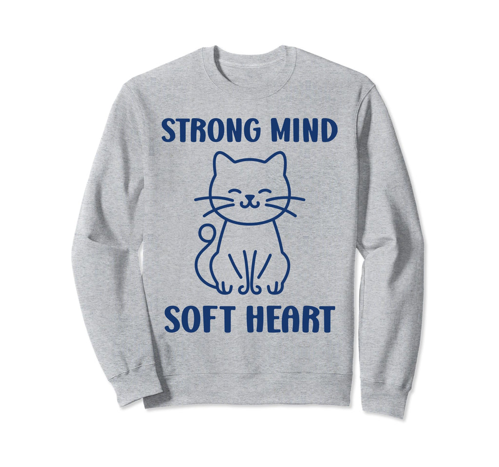 Animal Strong Mind Soft Heart Sweatshirt - Streetwear Style Men Women - T-Shirt, Sweatshirt, Hoodie