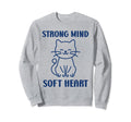 Animal Strong Mind Soft Heart Sweatshirt - Streetwear Style Men Women - T-Shirt, Sweatshirt, Hoodie