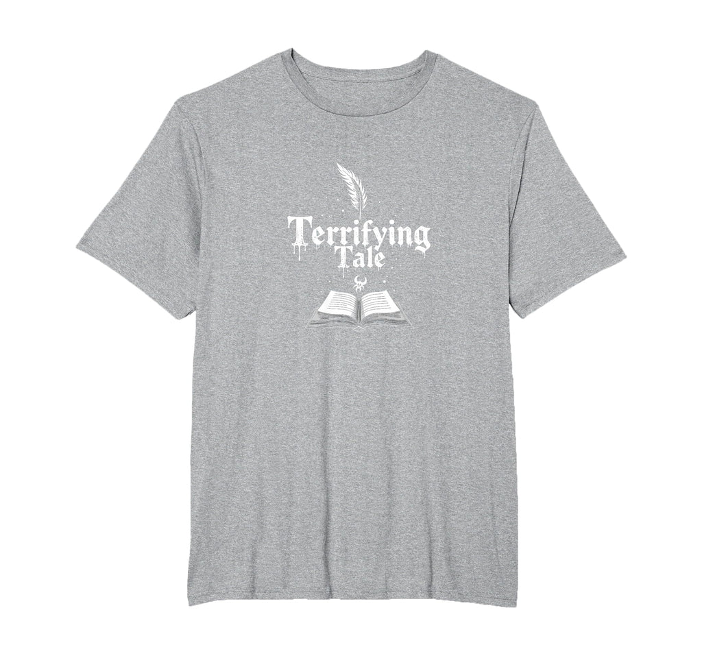 Halloween Literature Terrifying Tale T-Shirt - Aesthetic Graphic Men Women - T-Shirt, Sweatshirt, Hoodie