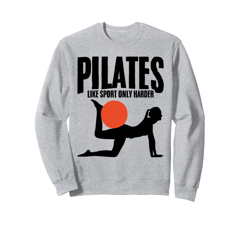 Pilates Workout Training Exercise Sweatshirt - Unique Graphic for Adults - T-Shirt, Sweatshirt, Hoodie