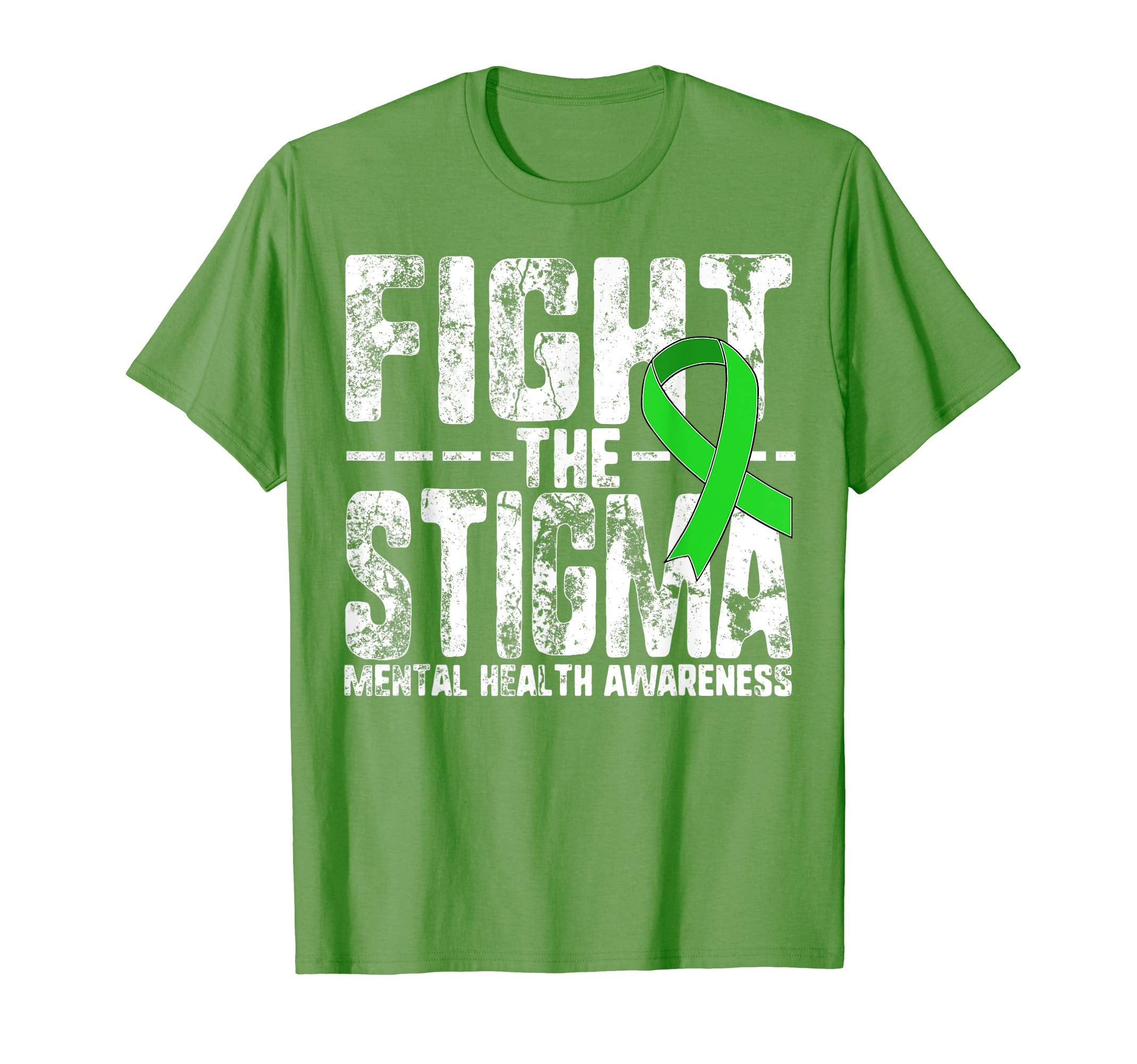 Fight Stigma Mental Health Awareness T-Shirt - Minimalist Print for Adults - T-Shirt, Sweatshirt, Hoodie