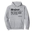 Emily Bronte Wuthering Heights Our Hoodie - Minimalist Print for Adults - T-Shirt, Sweatshirt, Hoodie