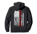Best Pa Ever American Usa Flag Hoodie - Fun Novelty Design for Adults - T-Shirt, Sweatshirt, Hoodie