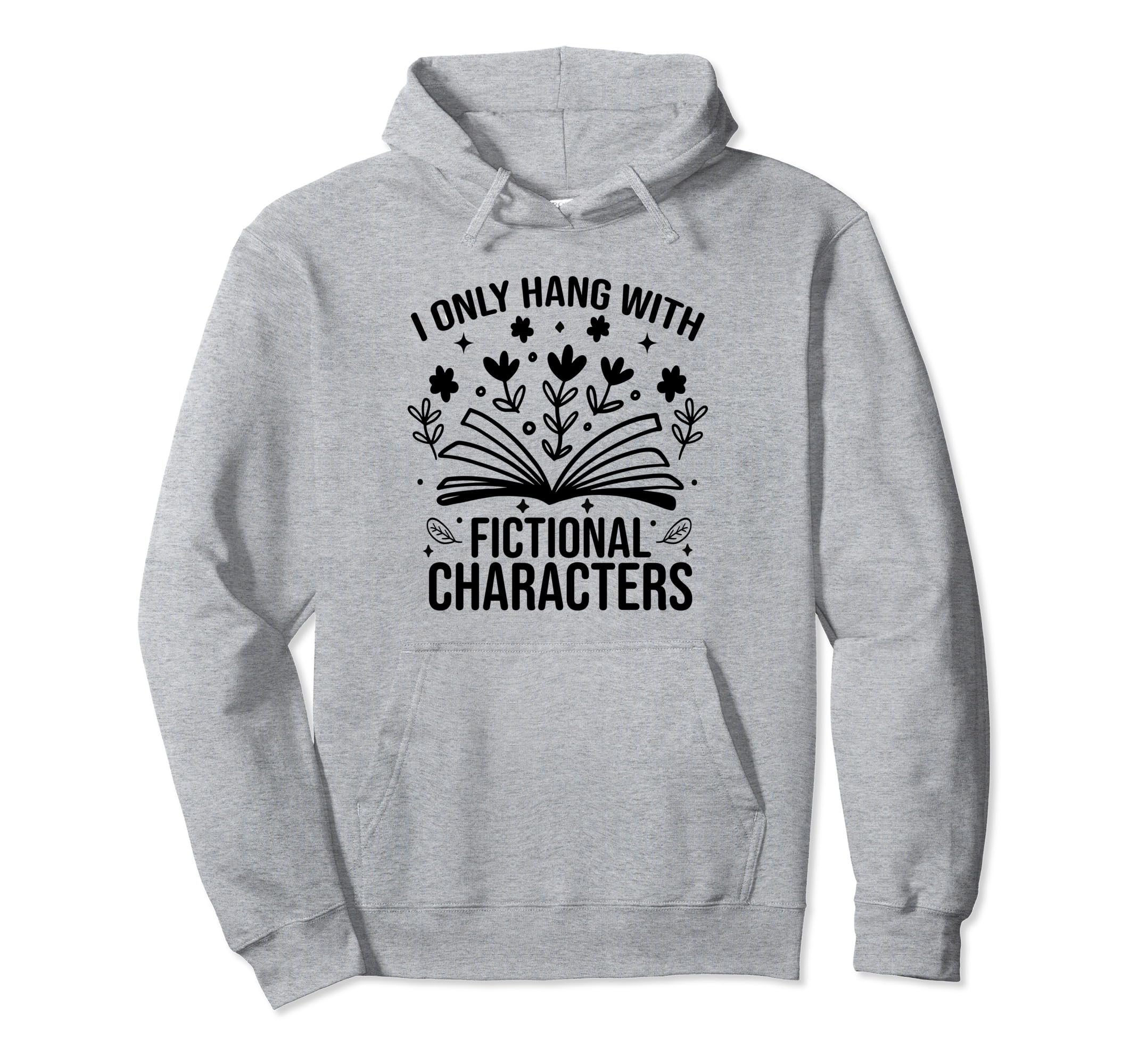 Funny Introvert And Book Lover Hoodie - Minimalist Print for Adults - T-Shirt, Sweatshirt, Hoodie