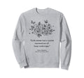 Jane Austen Dark Academia Bookish Sweatshirt - Streetwear Style for Adults - T-Shirt, Sweatshirt, Hoodie