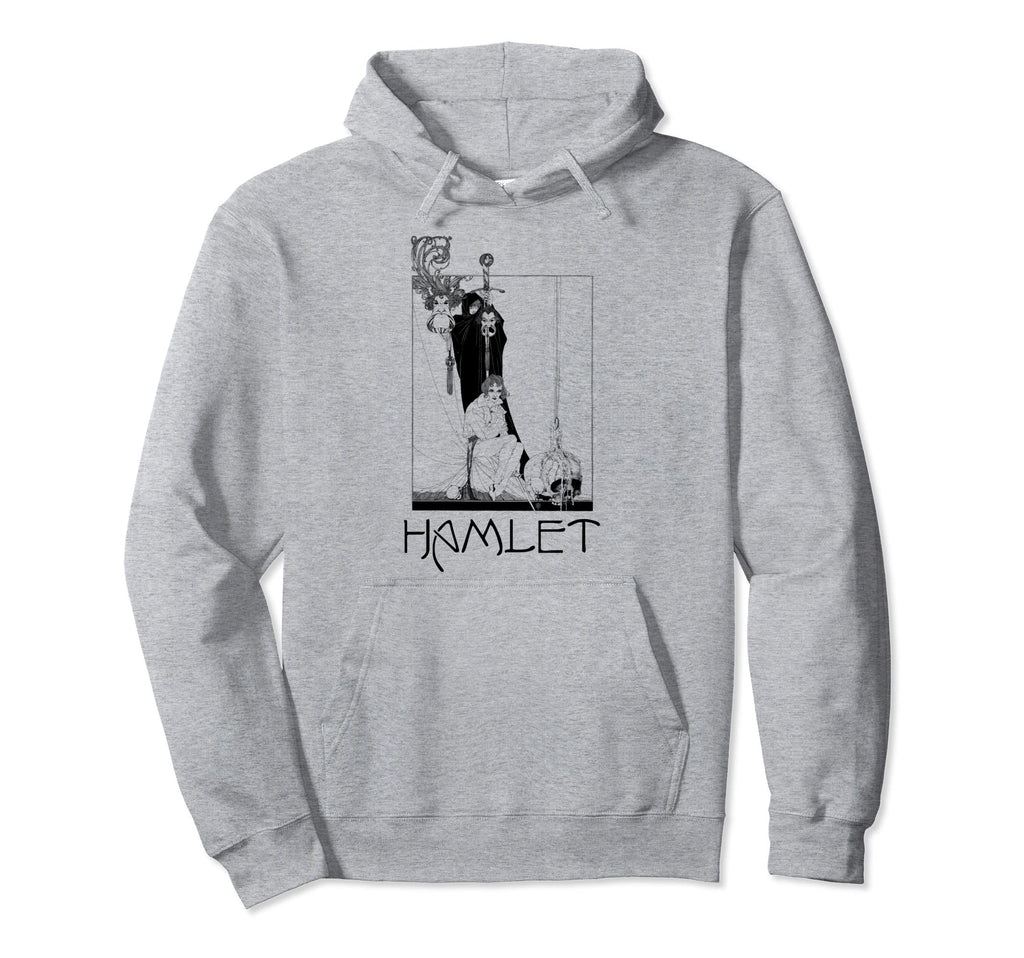 Shakespeare Hamlet Ghost Skull English Hoodie - Trendy Graphic Men Women - T-Shirt, Sweatshirt, Hoodie