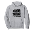 Freadom Book Reading Books Bookworm Hoodie - Trendy Graphic for Adults - T-Shirt, Sweatshirt, Hoodie